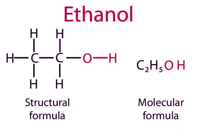 فرمول شیمیایی اتانول
