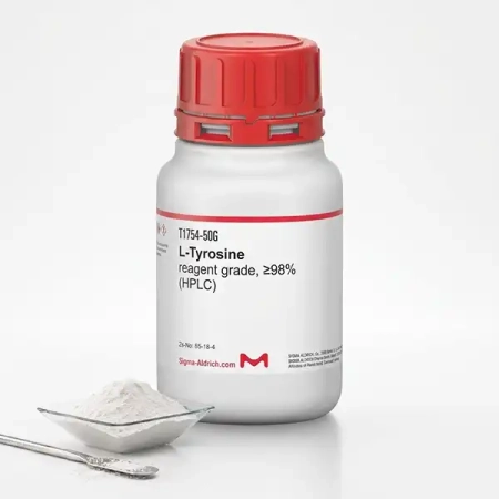 خرید ال تیروزین (L-Tyrosine) 1 نمادی از قوطی ال تیروزین آزمایشگاهی